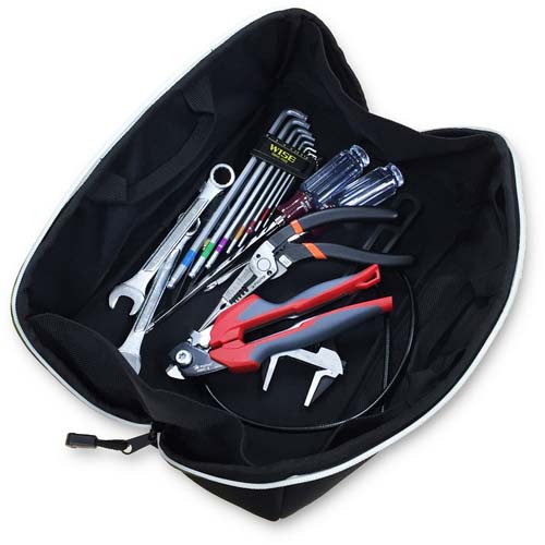 フジ矢 布製工具ケース 迷彩グレー Mサイズ FHC-MA