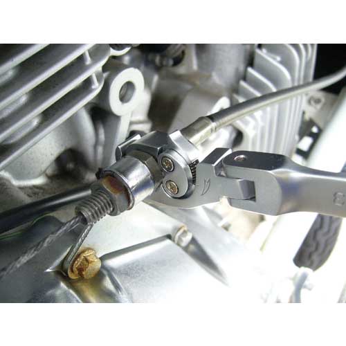 スーパー 配管用レンチ オープンラチェットレンチ(フレックスタイプ)L:154mm 呼び:10 RCW10F