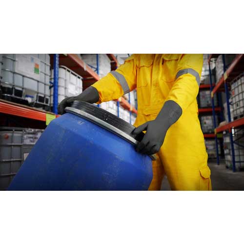 Ansell 耐溶剤作業手袋 アルファテック 29-865 Lサイズ 29-865-9