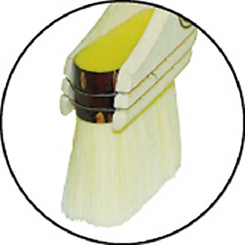 大塚 水性用刷毛 ひよこ 筋違 白 30ミリ 1027410030