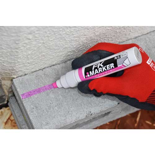 フエキ FKペイントマーカー 角芯 8mm ピンク KFKF-10