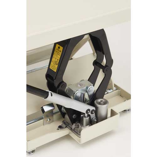 TRUSCO ローハイシステム リフター 油圧ジャッキ式 400X550 移動式 LHU-38-1