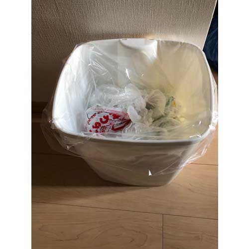 【廃番】TRUSCO 7層バリア防臭袋 45L 0.05mm厚 50枚入 900X550mm 7SBB45-50