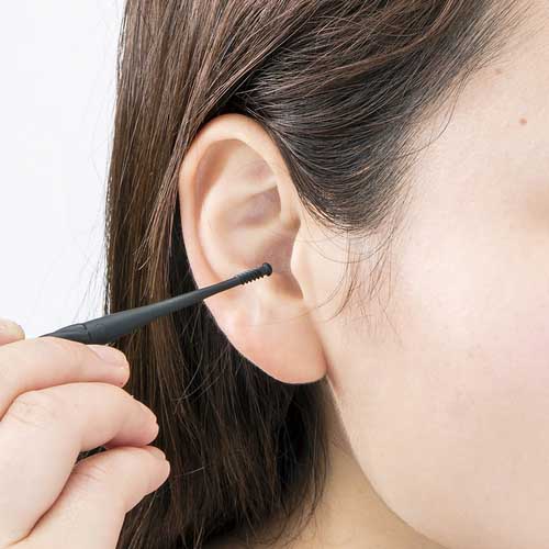 GREENBELL らせん式ゴムの耳かき ツーウェイタイプ 全長144mm G-2194