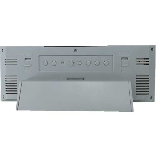 シチズン 電波 目覚まし時計 温湿度計付き 暗所自動点灯機能 白 8RZ202-003