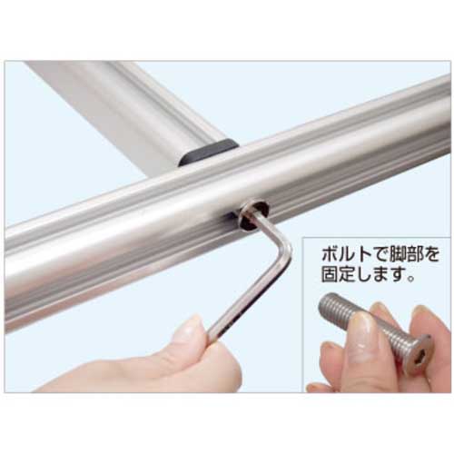 【廃番】TOKISEI ブラックフロアバリウススタンドI型アクリルタイプ A1縦 BFVAIACA1T