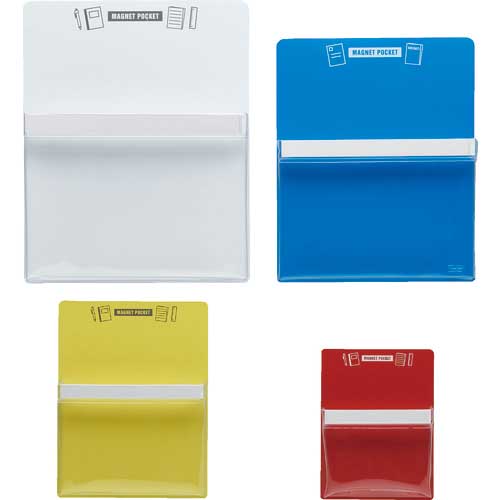 TRUSCO マグネットポケットA5用 赤 MGP-A5-R