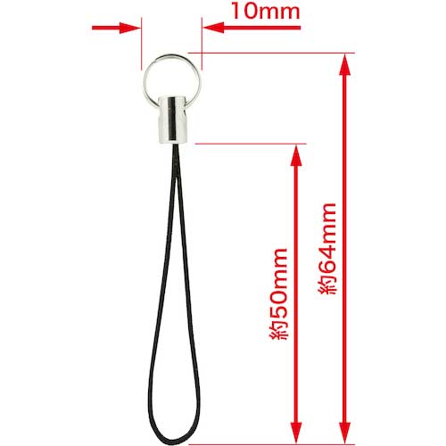 OP 名札用パーツ 金属マツバ 2本入 NB-218