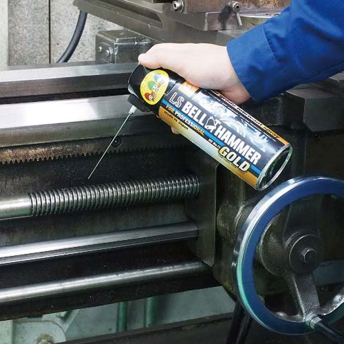 スズキ機工 超極圧潤滑剤 LSベルハンマーゴールド スプレー420ml LSBH-G01