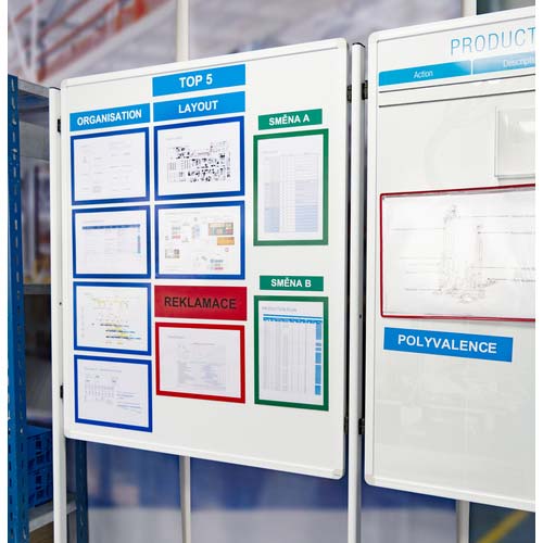 tarifold PVCマグネットフレームA4用 10枚入り ブラック 195237