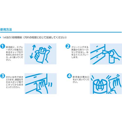 CXS 多目的クリーナー スーパーフォームEX480ml 6039547