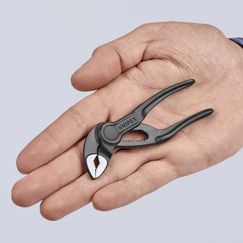 KNIPEX ミニウォーターポンププライヤー コブラ 100mm 8700-100