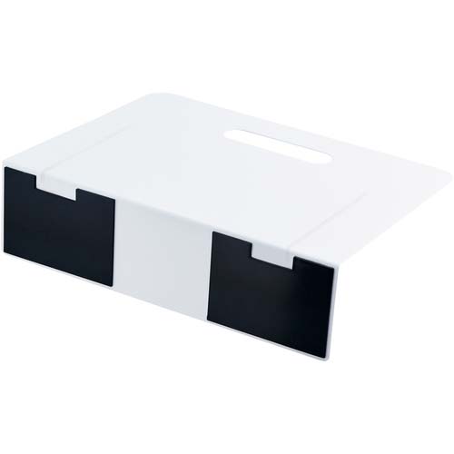 LIHIT ブックエンド・ワイドタイプ(マグネット付)白 A7352-0