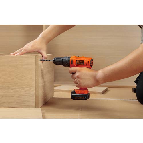 B+D 10.8Vコードレス振動ドリルドライバー BDH12-JP