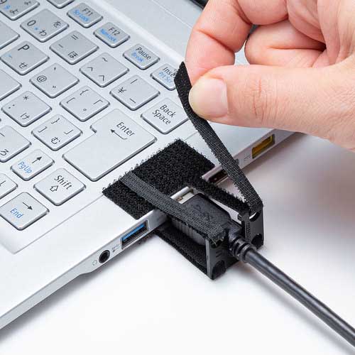 SANWA USBホールドロック(USBプラグ対応) CA-NB005