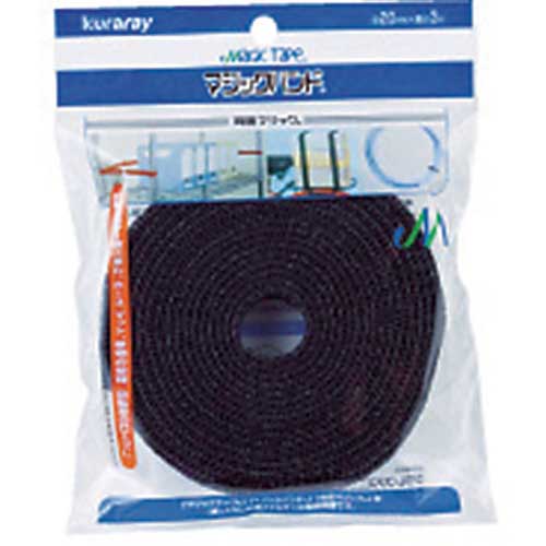 クラレファスニング マジックバンド 黒 20mm×3m CP-09