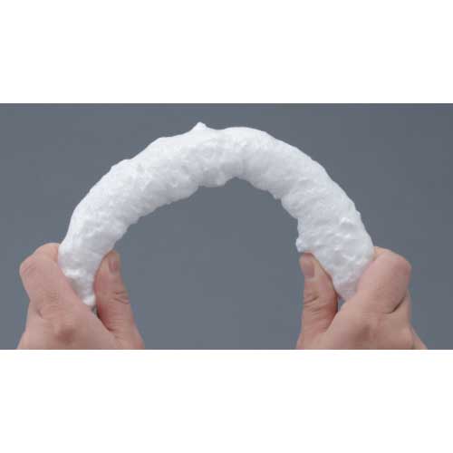 ABC 簡易型発泡ウレタンフォーム 1液ガンタイプ 弾性ウレタンフォーム インサルパック インサルエラスティックフォーム 750ml フォーム色:ホワイト ELASF