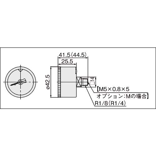 SMC 圧力計 G46-10-02