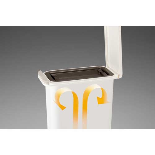 RISU H&H開けても防臭ペール20SN W GBED010