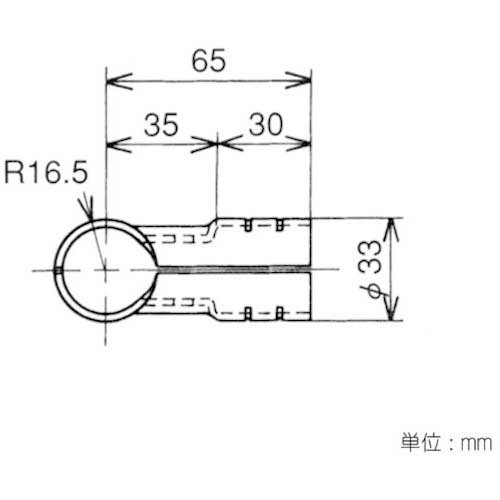 yazaki イレクター Φ28 メタルジョイント HJ-1 ブラック HJ-1-S-BL
