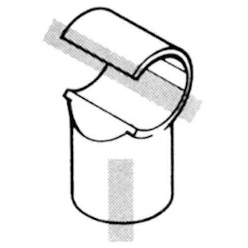 yazaki イレクター Φ28 プラスチックジョイント J-59C ブラック J-59C-S-BL