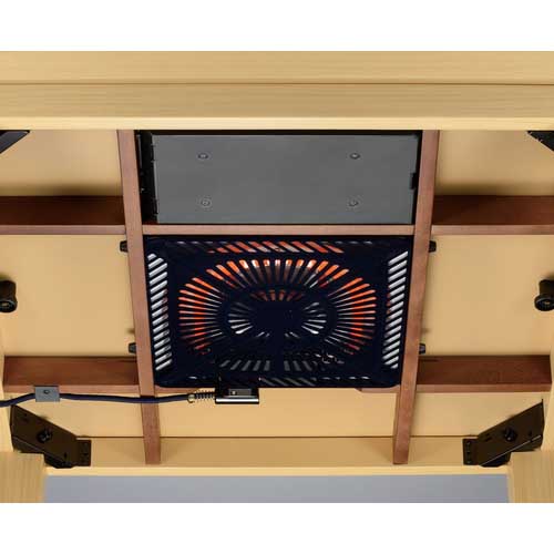 【廃番】METRO こたつ用取替ヒーター MHU-601E(DK)