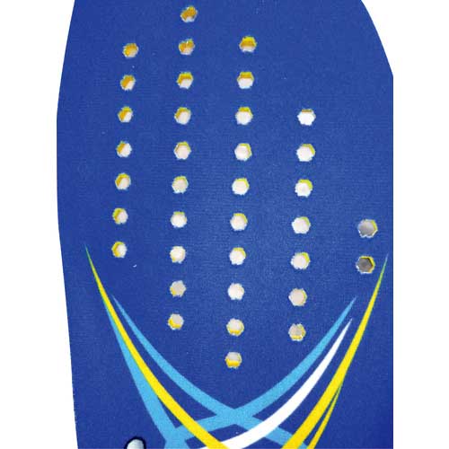 喜多 アクションプラスフィットインソール COOL MAX No6930 ブルー フリー(25.0〜28.0)