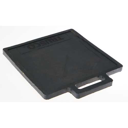 TRUSCO ゴム製アウトリガーベース 350×400 ORB-R350