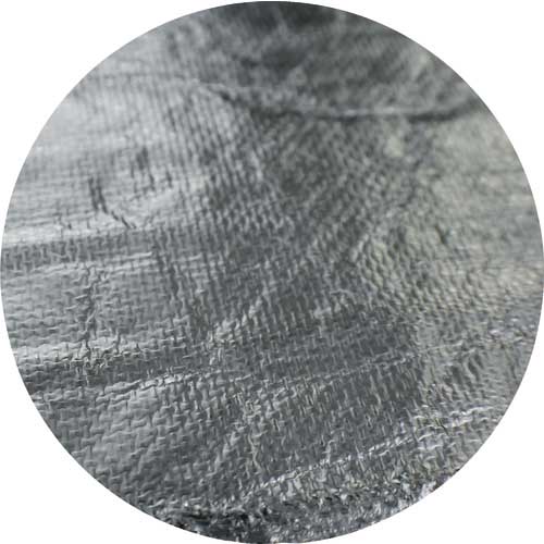 【廃番】菊地 両面アルミ・ガラス耐熱・断熱フェルト(裏面粘着なし) 4mm 原反950mm×9.5m TS-AGF4095010