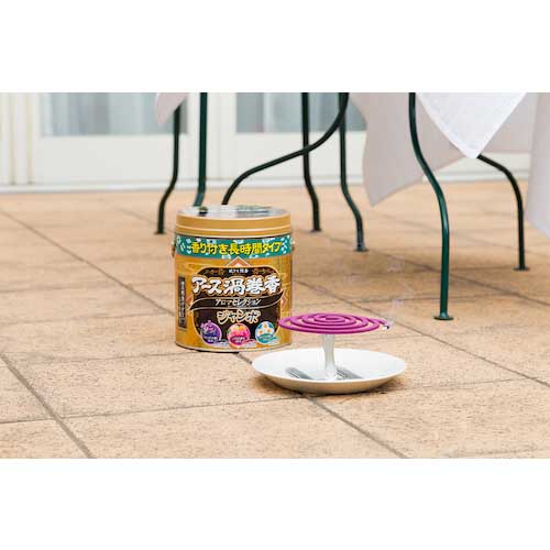 【廃番】アース アース渦巻香 アロマセレクション ジャンボ50巻缶入 188113