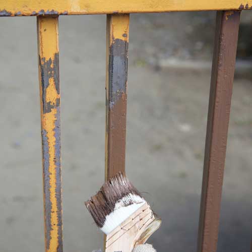 アトムペイント 水性さび止・鉄部用 0.7L ホワイトアイボリー 00001-02833