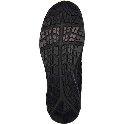 【廃番】アシックス 静電気帯電防止靴 ウィンジョブCP21E ブラック×ブラック 25.0cm 1273A038.002-25.0