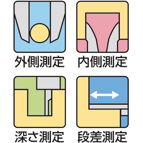 シンワ デジタルノギス ミニ2 100mm 19994