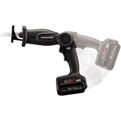 Panasonic 充電レシプロソー Dual 18V電池セット品 EZ47A1LJ2G-B