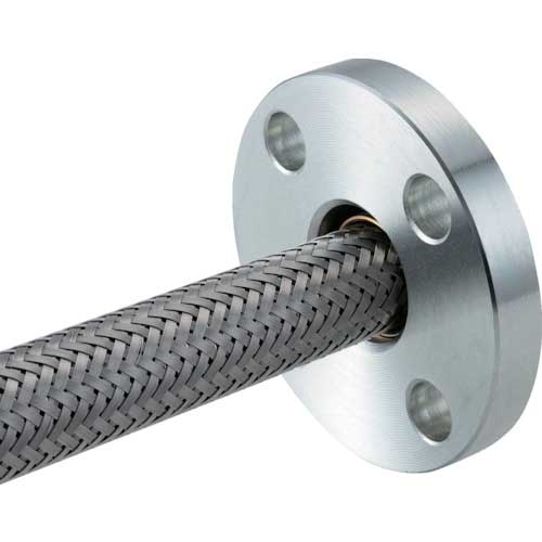 テクノフレックス フランジ型汎用品フレキシブルホース F110-40Ax500L JIS10KF/SS400