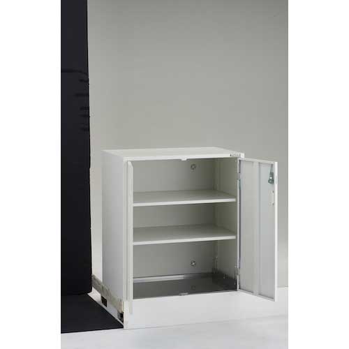 TRUSCO FS型工場用保管庫 両開き 下置き用 W900XD600XH1000mm アジャスター付 FSH-10B