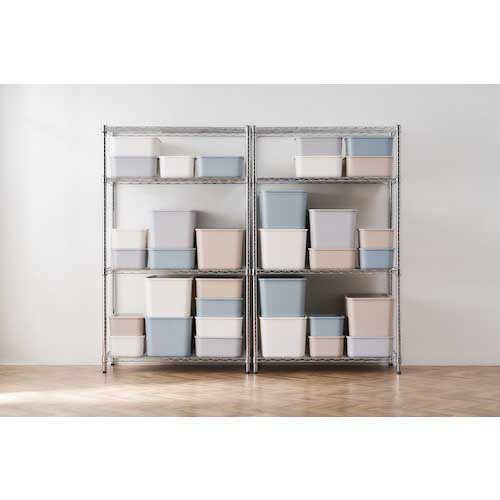 アイリスオーヤマ 288078 フタ付き 積み重ねBOX FTB-29 ホワイト FTB-29-W