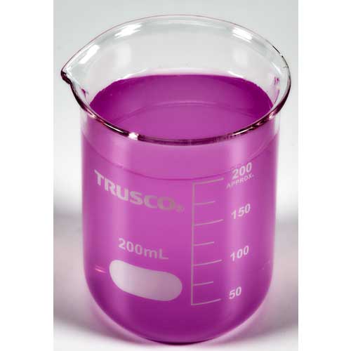 TRUSCO ガラスビーカー 200ml GB-200
