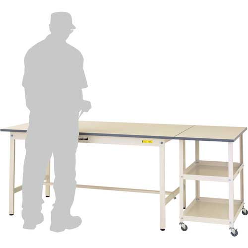 ヤマテック ワークテーブル150シリーズ 天板付150ワゴン HTC-6045W