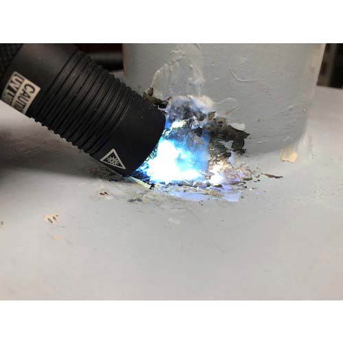 【廃番】前田シェル UV硬化型漏洩補修材 リークエイド スターターキット LL-200-LASS