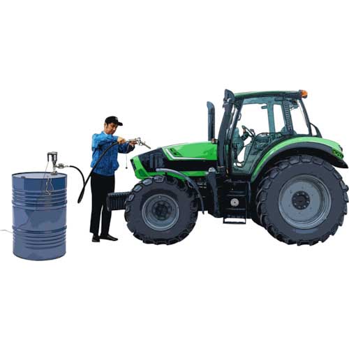 【廃番】アクアシステム 流量計付きドラム缶用ポンプ(大型メーター) TDP-M33