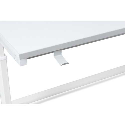 【廃番】アイリスオーヤマ 285291 昇降デスク 幅100cm ホワイト UDD-1000-W