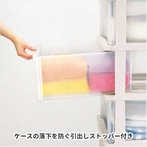 TENMA コスパ クローゼットケース ワイド 深3段 110001310