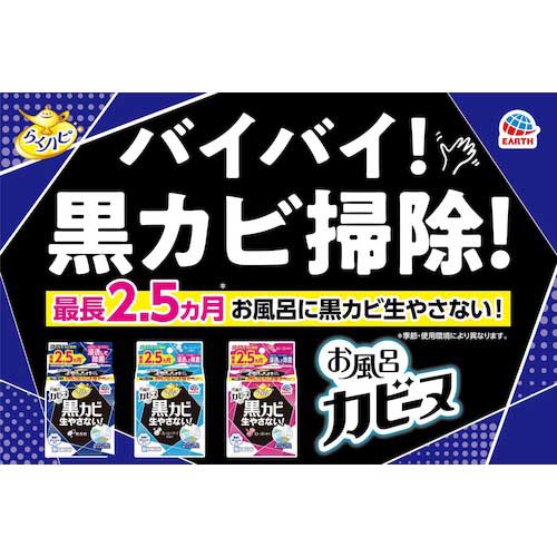 【廃番】アース らくハピ お風呂カビーヌ ローズの香り 080516