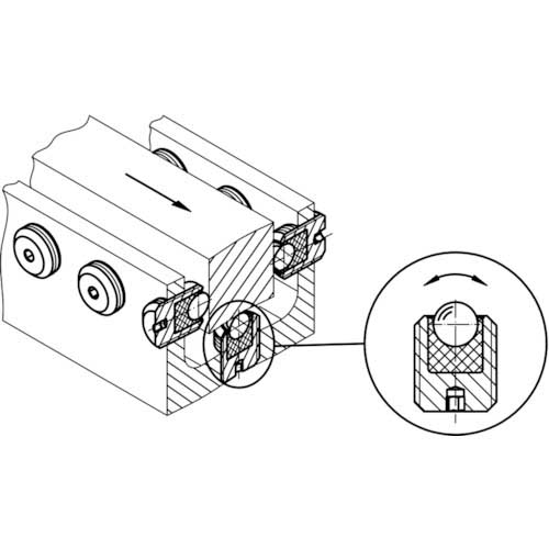 HALDER ボールキャスター ステンレスタイプ М10 22752.0601