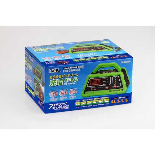 BAL 12Vバッテリー専用充電器 エコチャージャー 2704