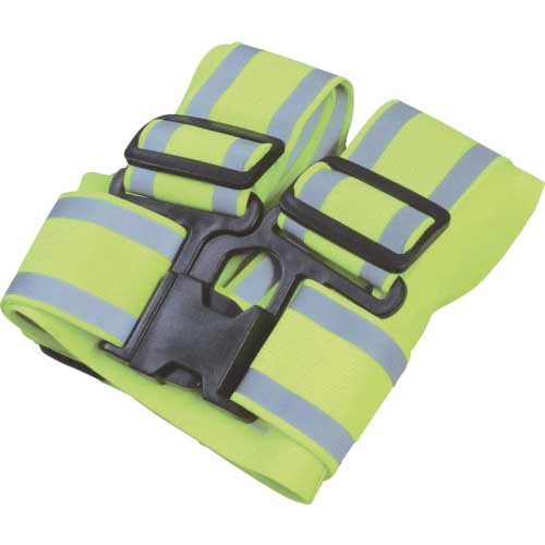 富士手袋 伸縮安全テープベスト 50mm 8272-YE