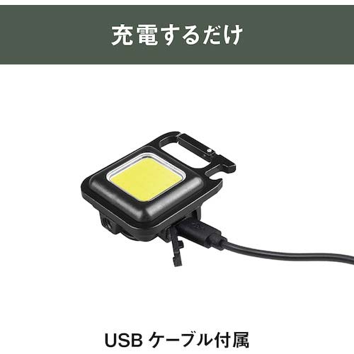 musashi 充電式マルチLEDライト 6W小型 COB-WL001