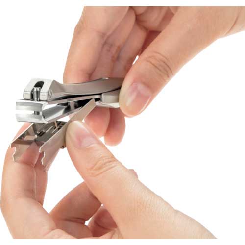 GREENBELL ステンレス製高級つめきり金属キャッチャー付き G-1305