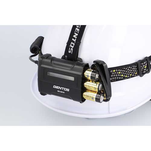 【廃番】GENTOS ハイブリッド式小型LEDヘッドライト GD-001H